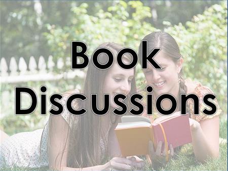 Book Discussions link button