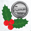 Image of The Forge logo and holly leaves 